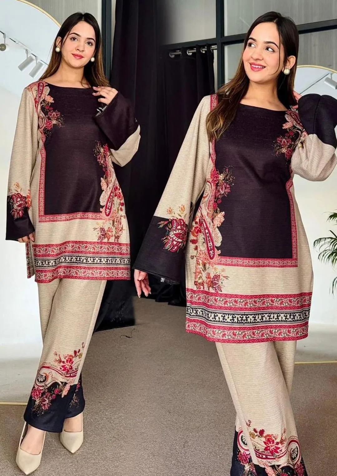Women Silk Co-Ord Set