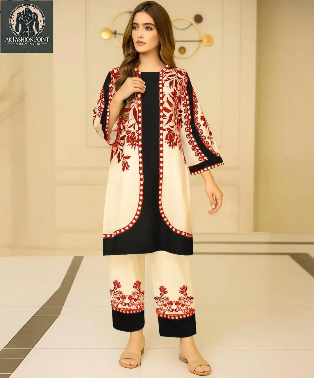 Women's Digital Print Lawn Suit 2Pc