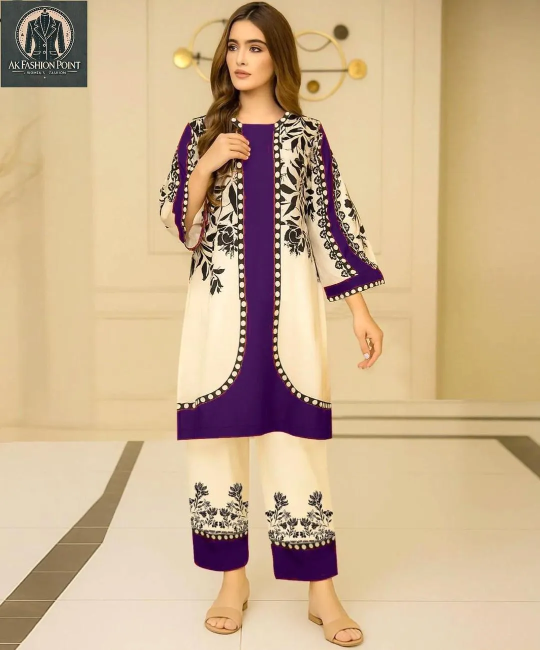 Women's Lawn Digital Print Suit Pakistan
