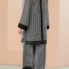 Women's Printed V-Neck 2 PC Suit Set