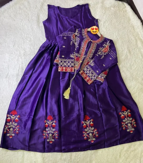 Women's Silk Maxi Jacket Set Women's Silk Maxi Jacket Set