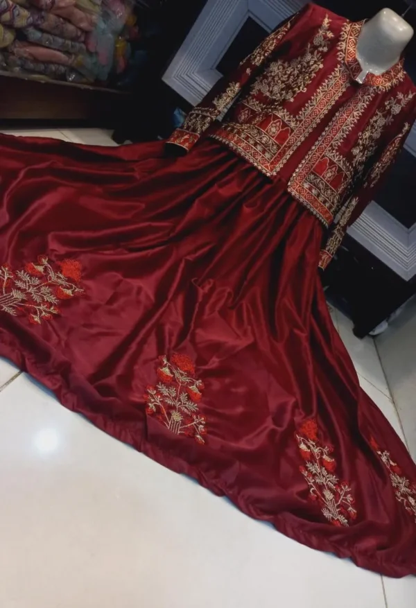 Women's Silk Maxi Jacket Set Women's Silk Maxi Jacket Set